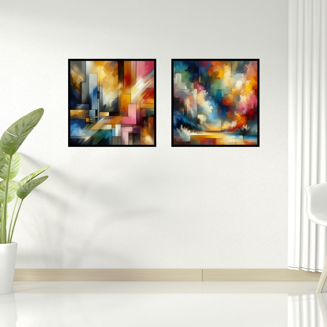 Cuadros Abstractos Multitem&aacute;ticos Personalizables 07